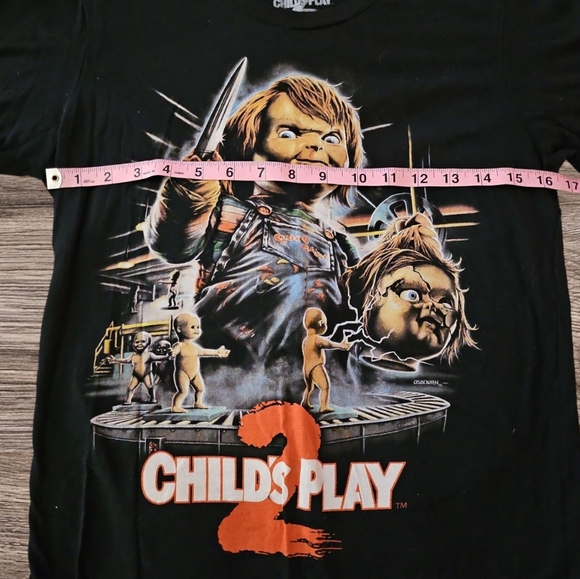 Fright Rags LG Chucky Child's Play 2 Tee - Picture 3 of 7